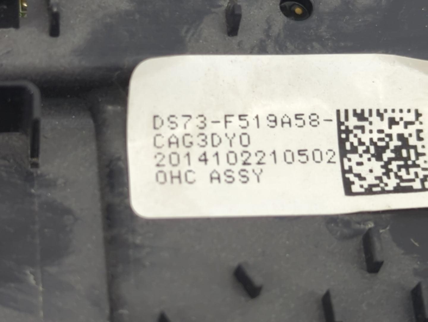 2015 Ford Fusion Overhead Roof Console - Oemusedautoparts1.com