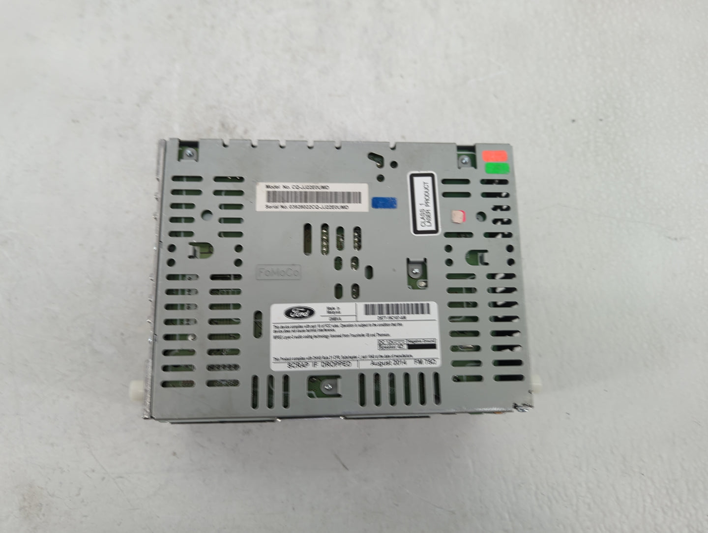 2013-2015 Ford Fusion Radio AM FM Cd Player Receiver Replacement P/N:DS7T-19C107-AM Fits Fits 2013 2014 2015 OEM Used Auto P