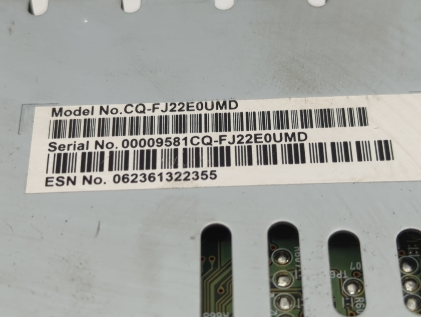 2014-2015 Ford Fusion Radio AM FM Cd Player Receiver Replacement P/N:DS7T-19C107-BM Fits Fits 2014 2015 OEM Used Auto Parts 