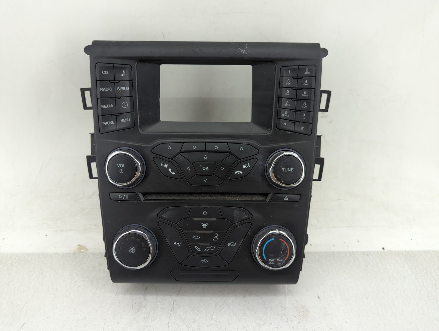 2014-2015 Ford Fusion Radio AM FM Cd Player Receiver Replacement P/N:FS7T-18E243-ED Fits Fits 2014 2015 OEM Used Auto Parts 