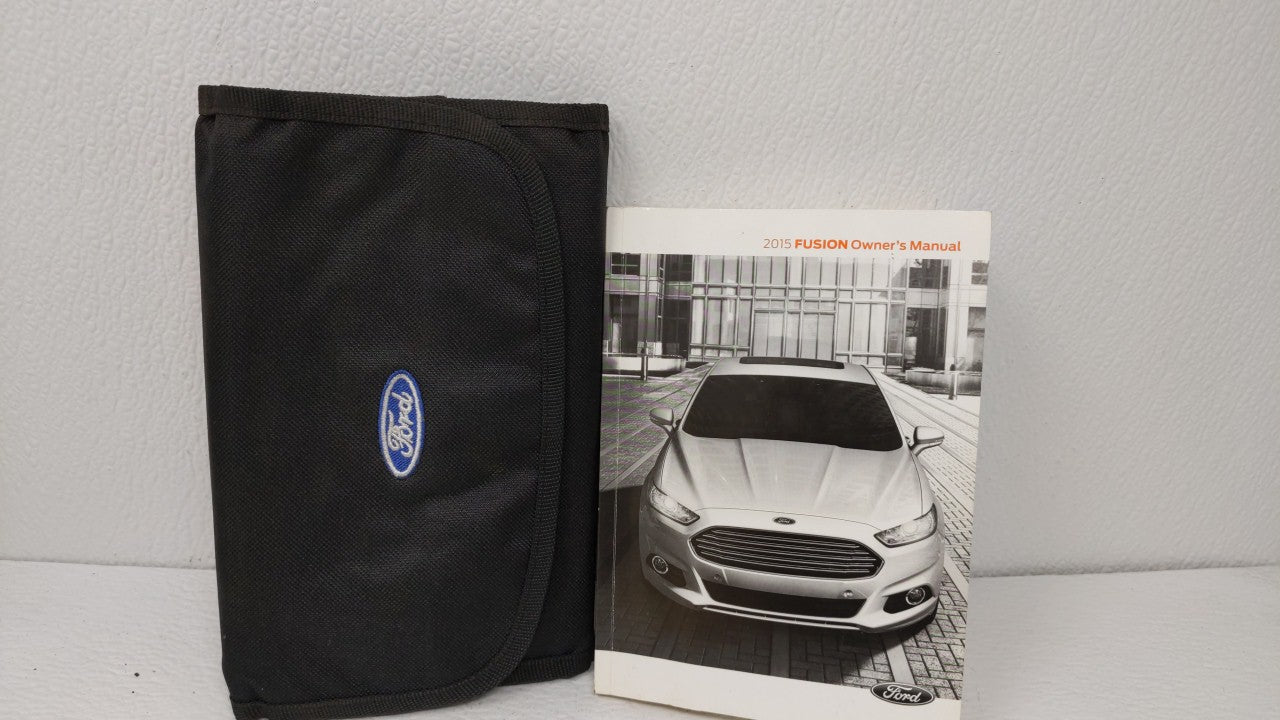2015 Ford Fusion Owners Manual Book Guide OEM Used Auto Parts - Oemusedautoparts1.com