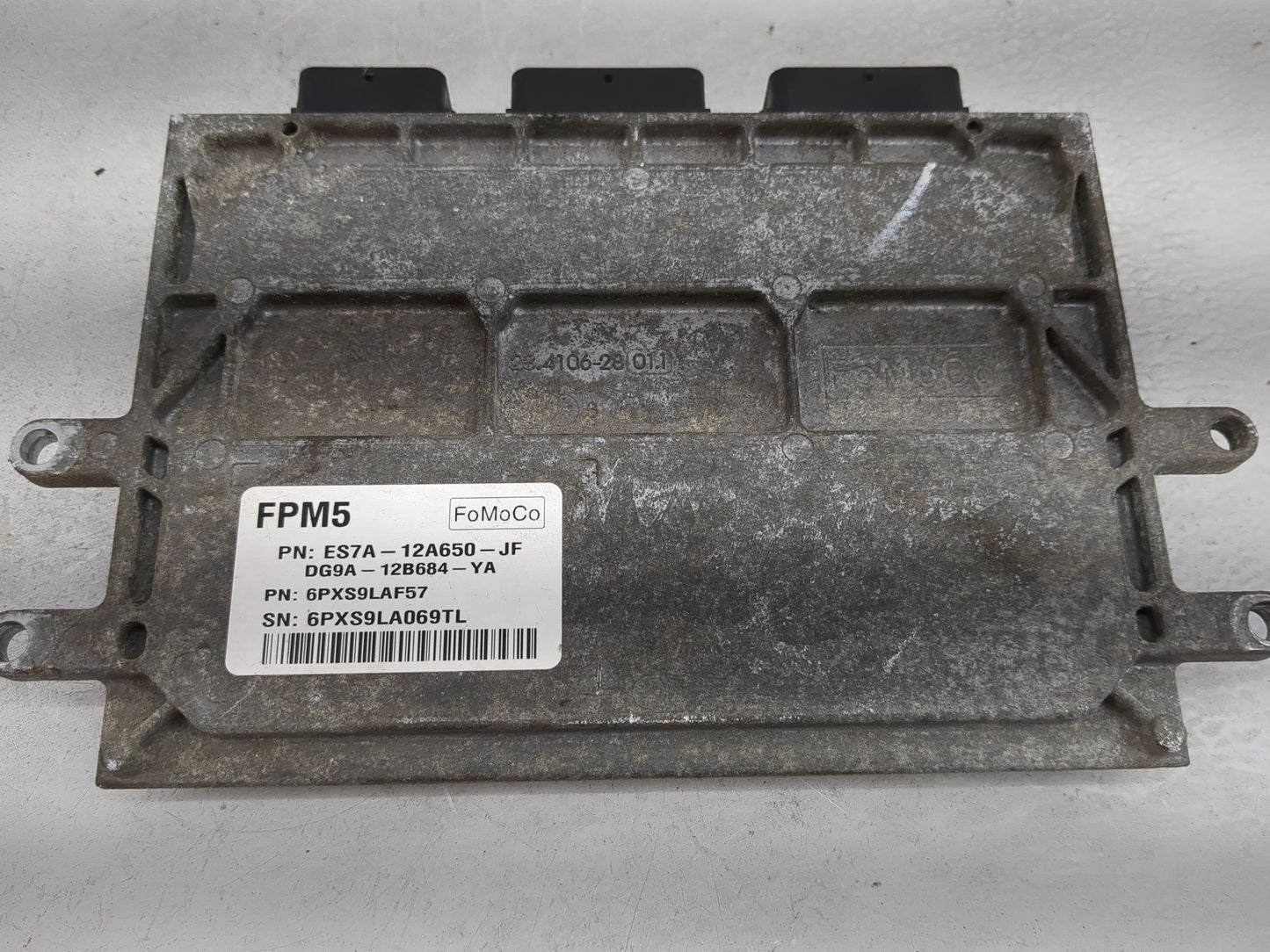 2014-2016 Ford Fusion PCM Engine Control Computer ECU ECM PCU OEM P/N:ES7A-12A650-JF DG9A-12B684-YA Fits Fits 2014 2015 2016