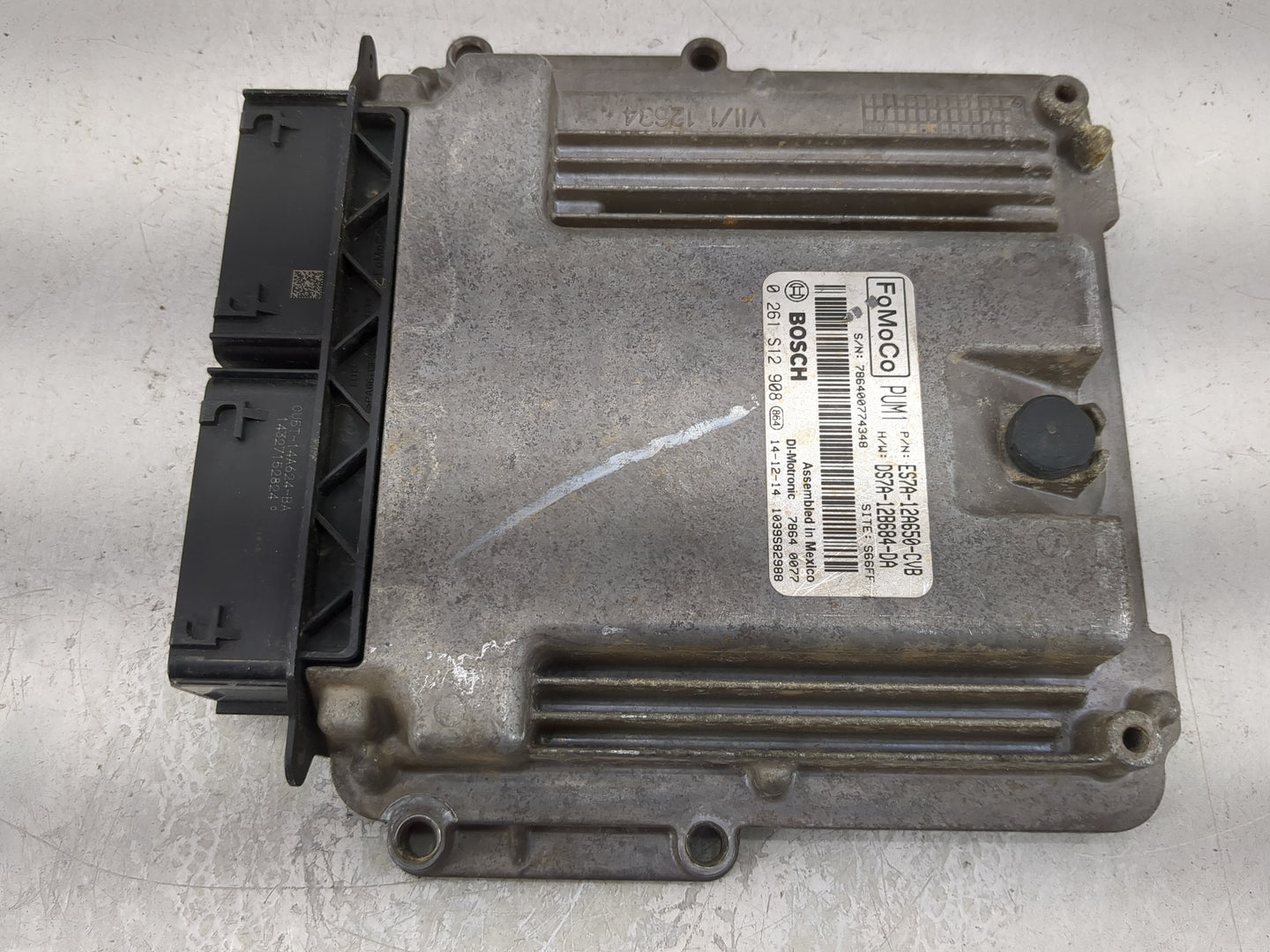2014-2016 Ford Fusion PCM Engine Control Computer ECU ECM PCU OEM P/N:ES7A-12A650-CVB DS7A-12B684-DA Fits Fits 2014 2015 201