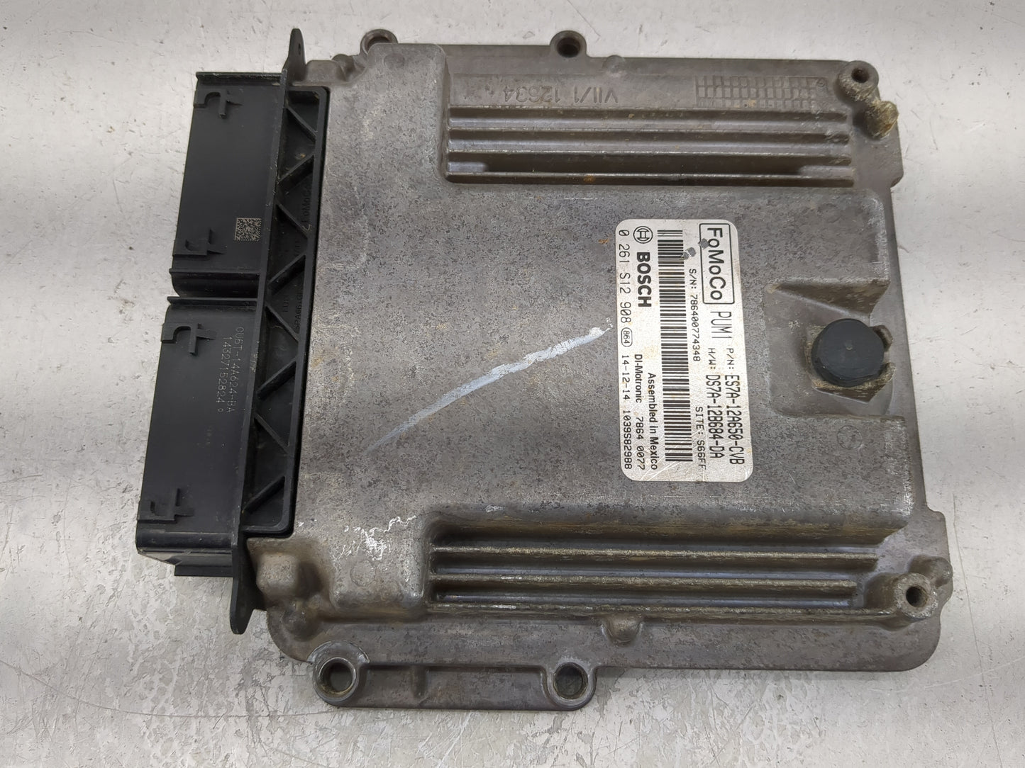 2014-2016 Ford Fusion PCM Engine Control Computer ECU ECM PCU OEM P/N:ES7A-12A650-CVB DS7A-12B684-DA Fits Fits 2014 2015 201