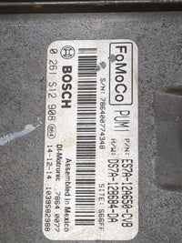 2014-2016 Ford Fusion PCM Engine Control Computer ECU ECM PCU OEM P/N:ES7A-12A650-CVB DS7A-12B684-DA Fits Fits 2014 2015 201