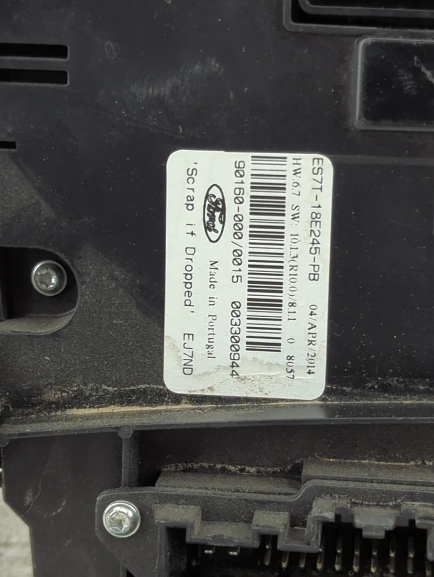 2014-2015 Ford Fusion Radio Control Panel - Oemusedautoparts1.com
