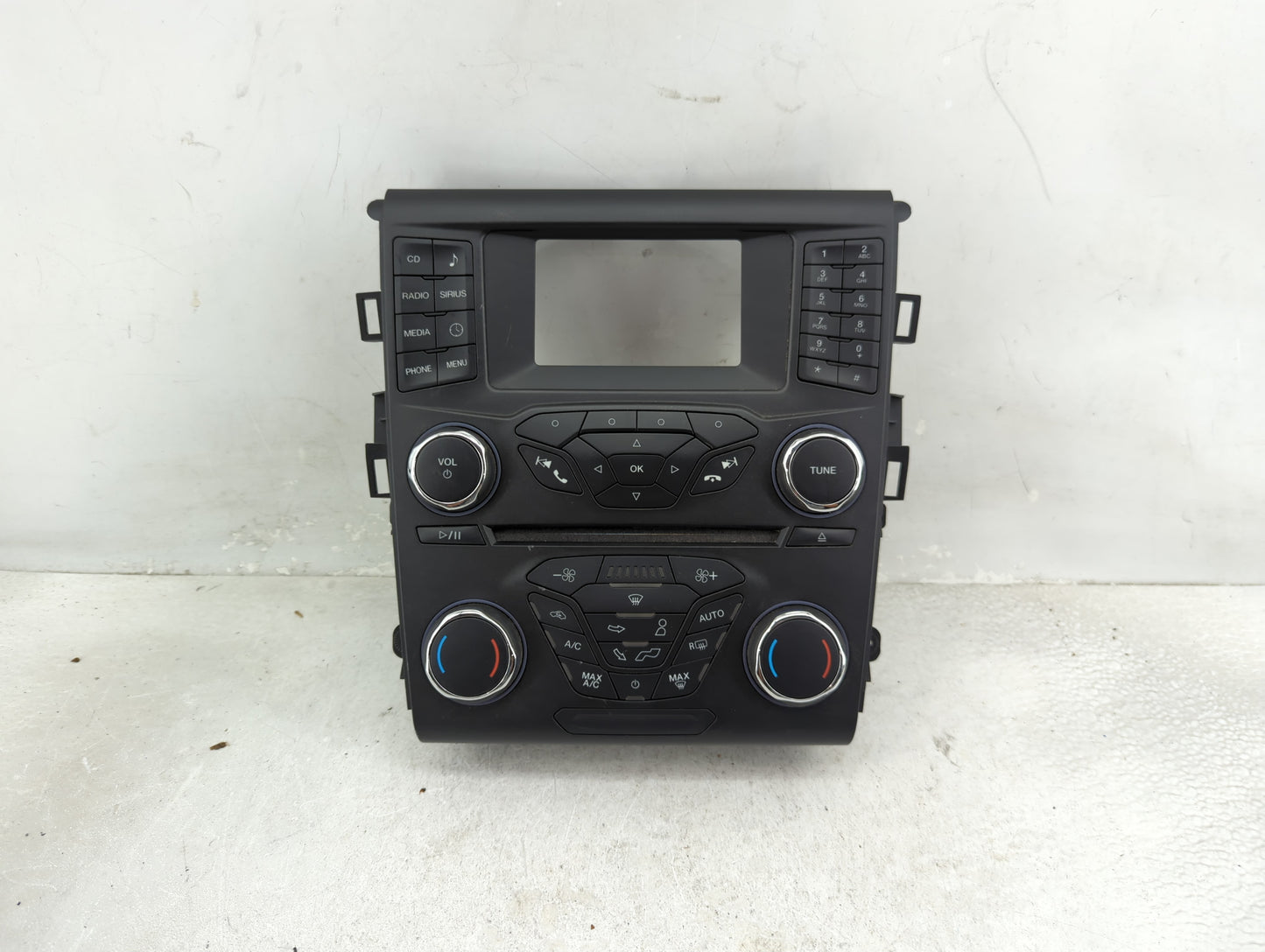 2014-2015 Ford Fusion Radio Control Panel Black - Oemusedautoparts1.com