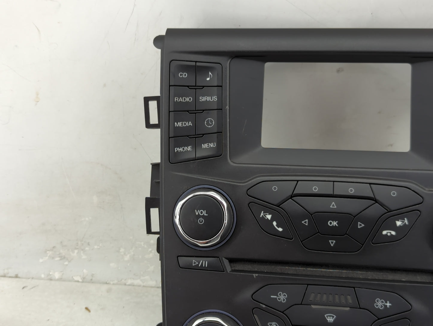 2014-2015 Ford Fusion Radio Control Panel Black - Oemusedautoparts1.com