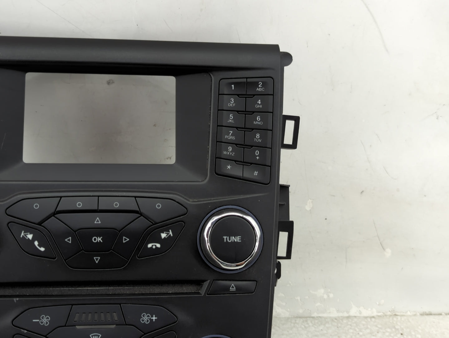 2014-2015 Ford Fusion Radio Control Panel Black - Oemusedautoparts1.com