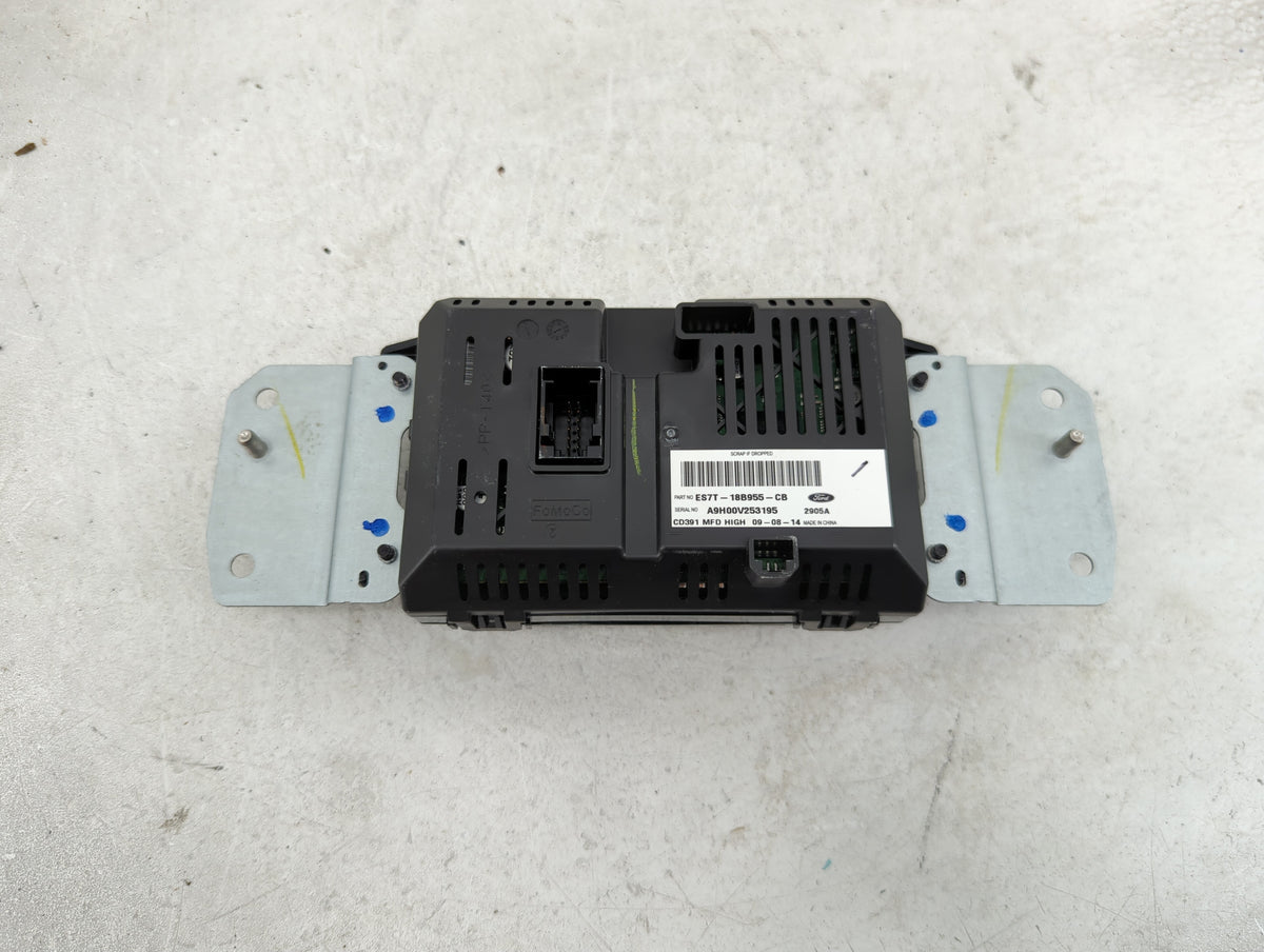 2013-2016 Ford Fusion Information Radio Display Screen Black - Oemusedautoparts1.com
