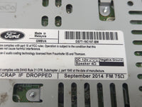 2013-2015 Ford Fusion Radio AM FM Cd Player Receiver Replacement P/N:DS7T-19C107-BM Fits Fits 2013 2014 2015 OEM Used Auto P