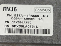 2014-2016 Ford Fusion PCM Engine Control Computer ECU ECM PCU OEM P/N:ES7A-12A650-GG DG9A-12B684-YA Fits Fits 2014 2015 2016