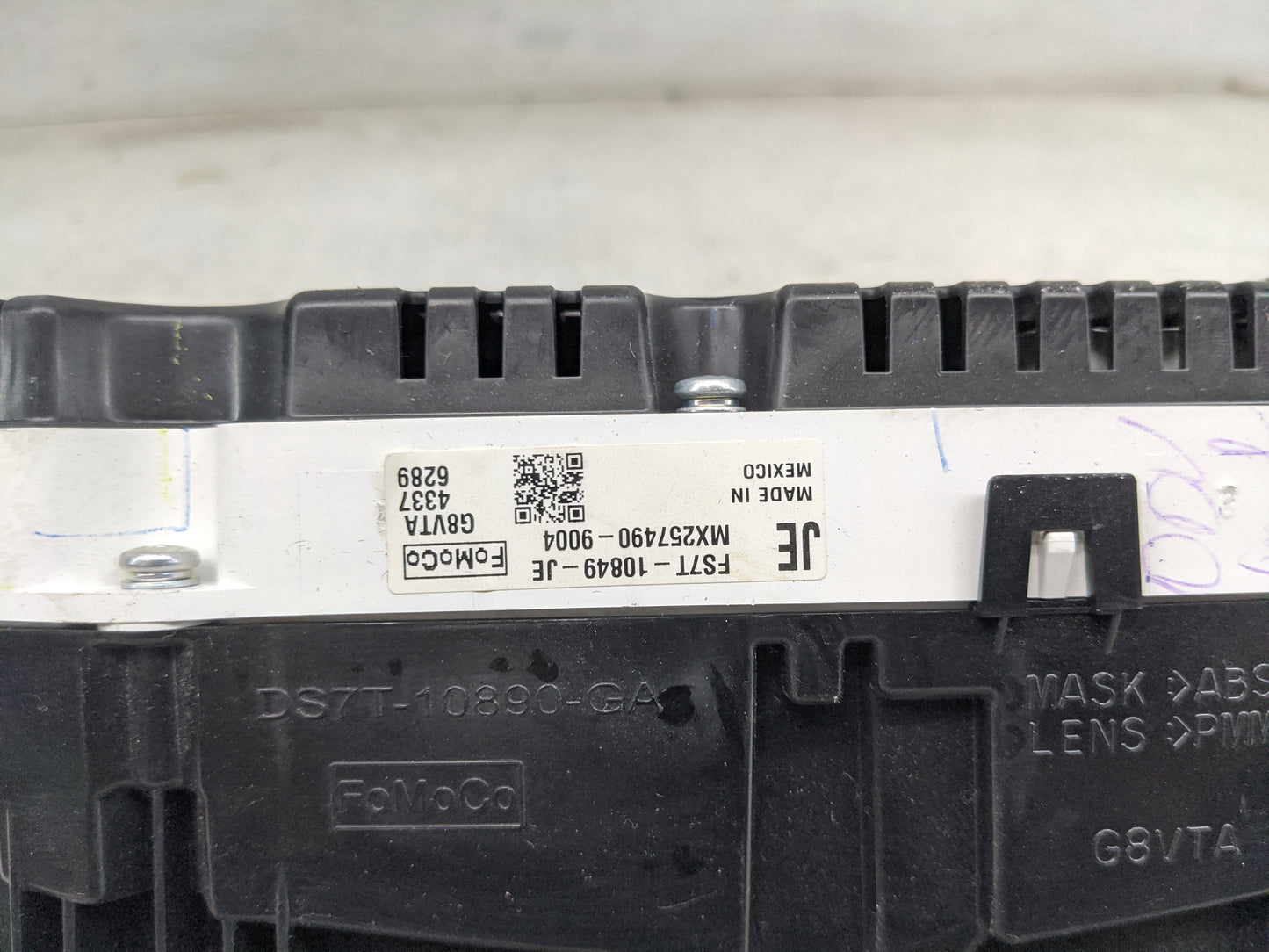 2014-2015 Ford Fusion Instrument Cluster Speedometer Gauges P/N:FS7T-10849-JE MX2574909004 Miles:50K Fits Fits 2014 2015 OEM