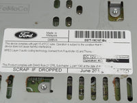 2015 Ford Fusion Radio AM FM Cd Player Receiver Replacement P/N:DS7T-19C107-BM DS7T-19C107-B, CQ-FJ22EEUM0 Fits OEM Used Aut