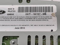 2013-2015 Ford Fusion Radio AM FM Cd Player Receiver Replacement P/N:DS7T-19C107-BM Fits Fits 2013 2014 2015 OEM Used Auto P