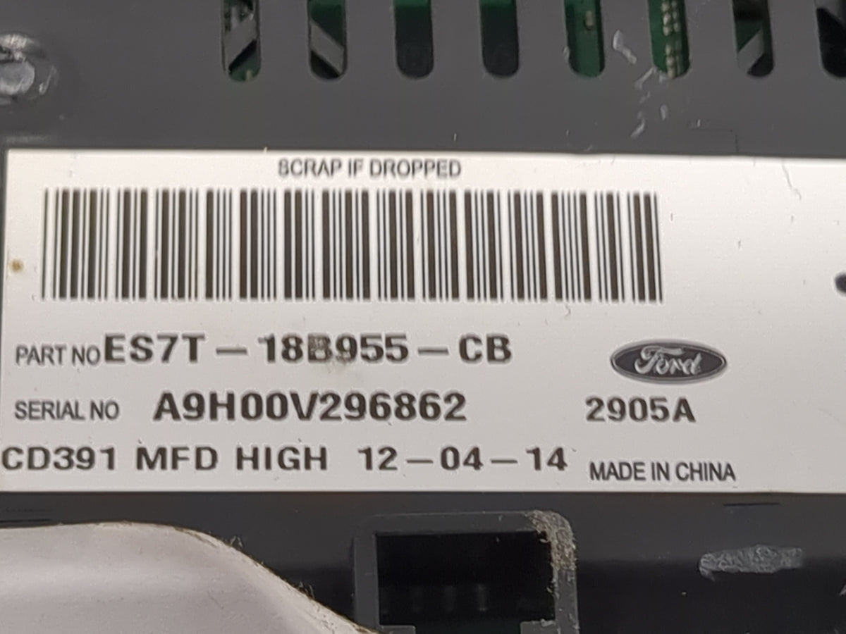 2014-2016 Ford Fusion Information Radio Display Screen 1469709 - Oemusedautoparts1.com