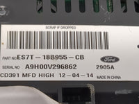 2014-2016 Ford Fusion Information Radio Display Screen 1469709 - Oemusedautoparts1.com