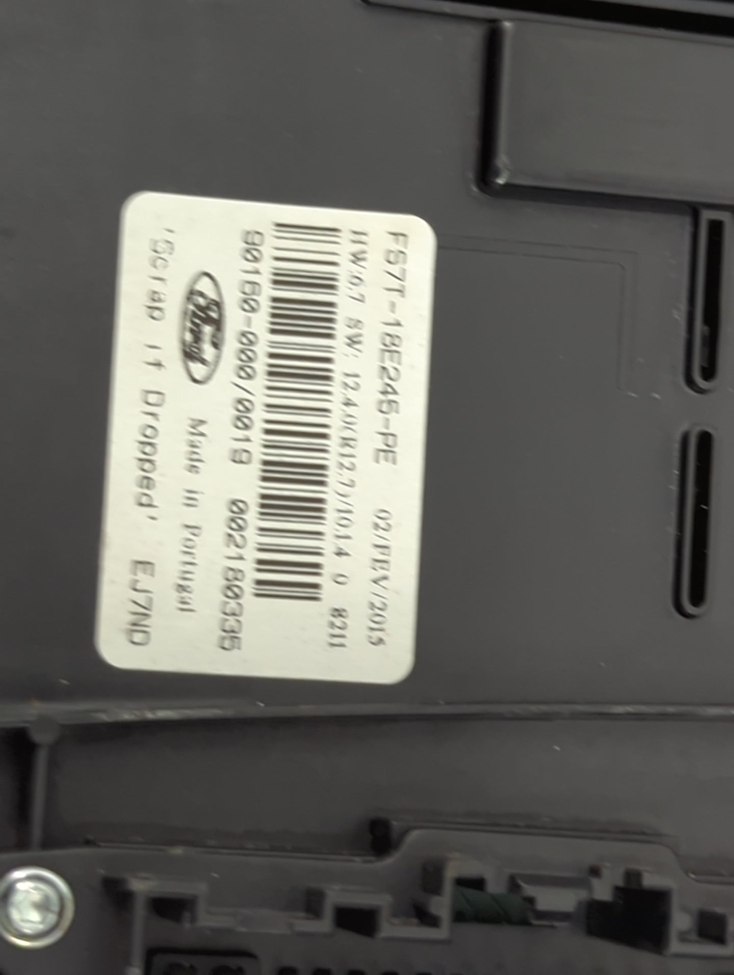 2015-2017 Ford Fusion Climate Control Module Temperature AC/Heater Replacement P/N:F57T-18E245-PE DS7T-18B849-AT Fits OEM Us