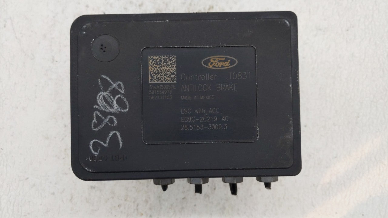 2014-2016 Ford Fusion ABS Pump Control Module Replacement P/N:EG9C-2C405-AF EG9C-2C405-AE Fits Fits 2014 2015 2016 OEM Used 