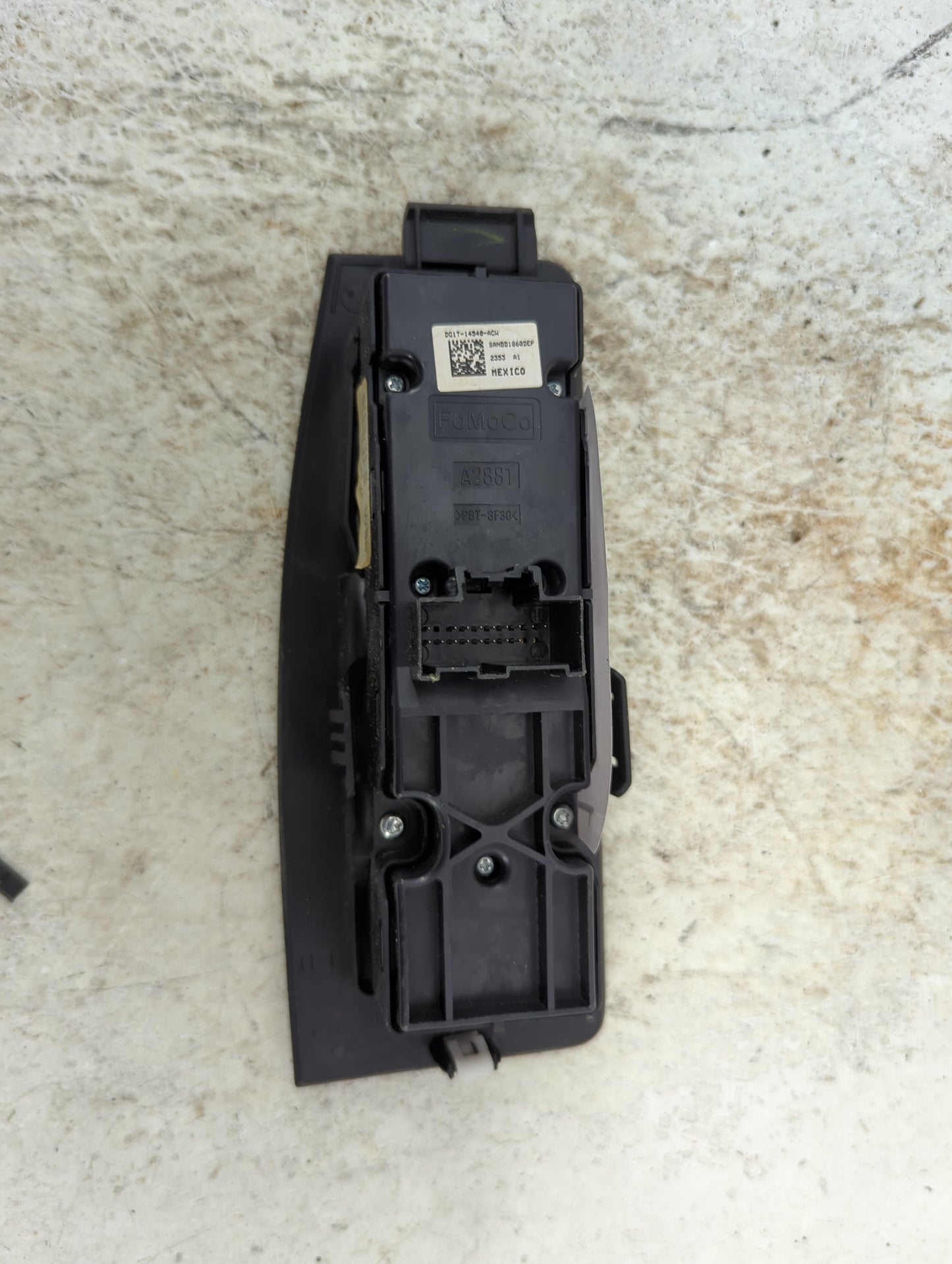2013-2020 Ford Fusion Master Power Window Switch Replacement Driver Side Left P/N:DG1T-14540-ACW BM5T-SF30C Fits OEM Used Au