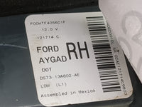 2013-2016 Ford Fusion Passenger Right Side Deck Lid Mounted Tail Light 1512554 - Oemusedautoparts1.com