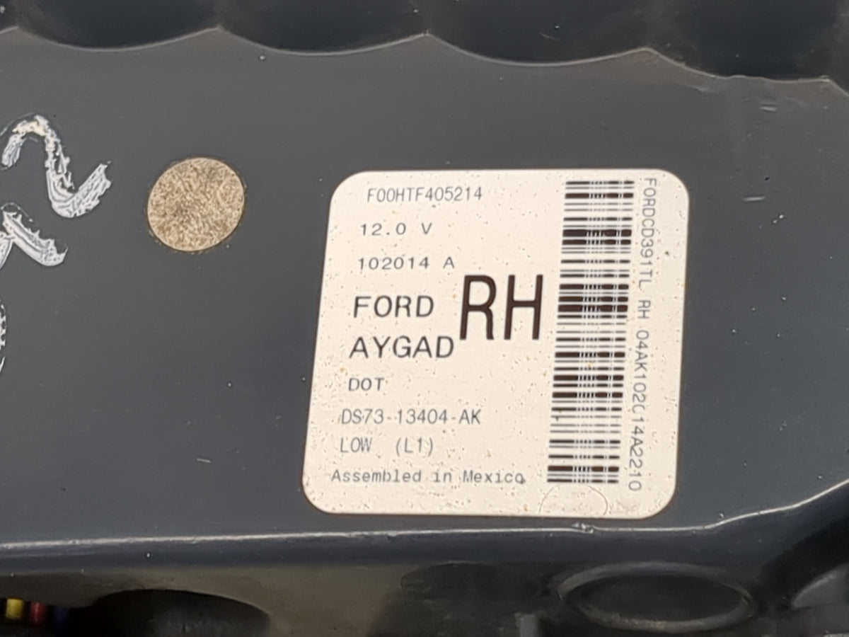 2013-2016 Ford Fusion Passenger Right Side Deck Lid Mounted Tail Light 1513778 - Oemusedautoparts1.com