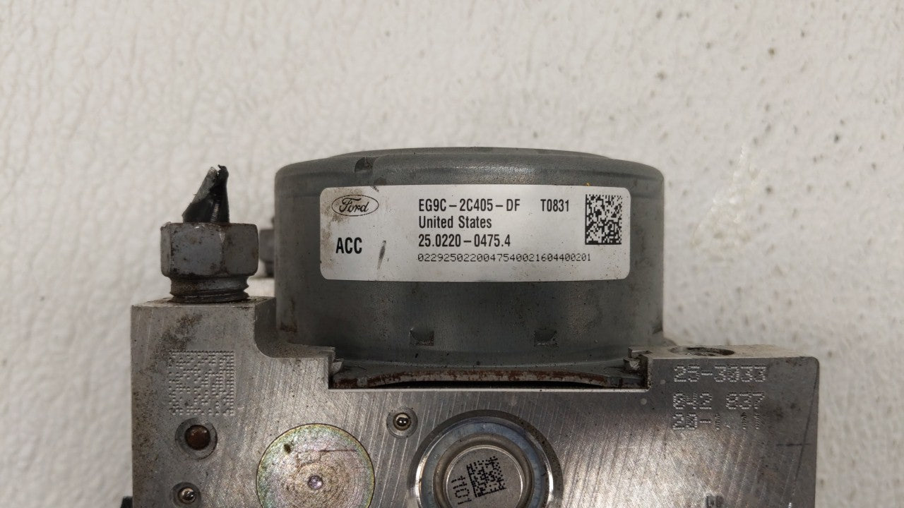 2014-2016 Ford Fusion ABS Pump Control Module Replacement P/N:EG9C-2C405-AF EG9C-2C405-AE, EG9C-2C405-DF Fits Fits 2014 2015