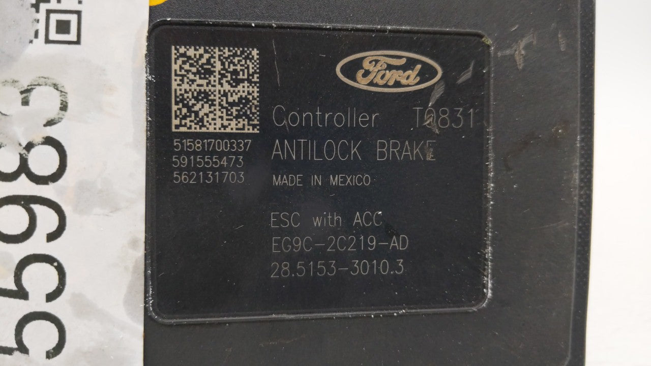 2014-2016 Ford Fusion ABS Pump Control Module Replacement P/N:EG9C-2C405-AF EG9C-2C405-AE, EG9C-2C405-DF Fits Fits 2014 2015