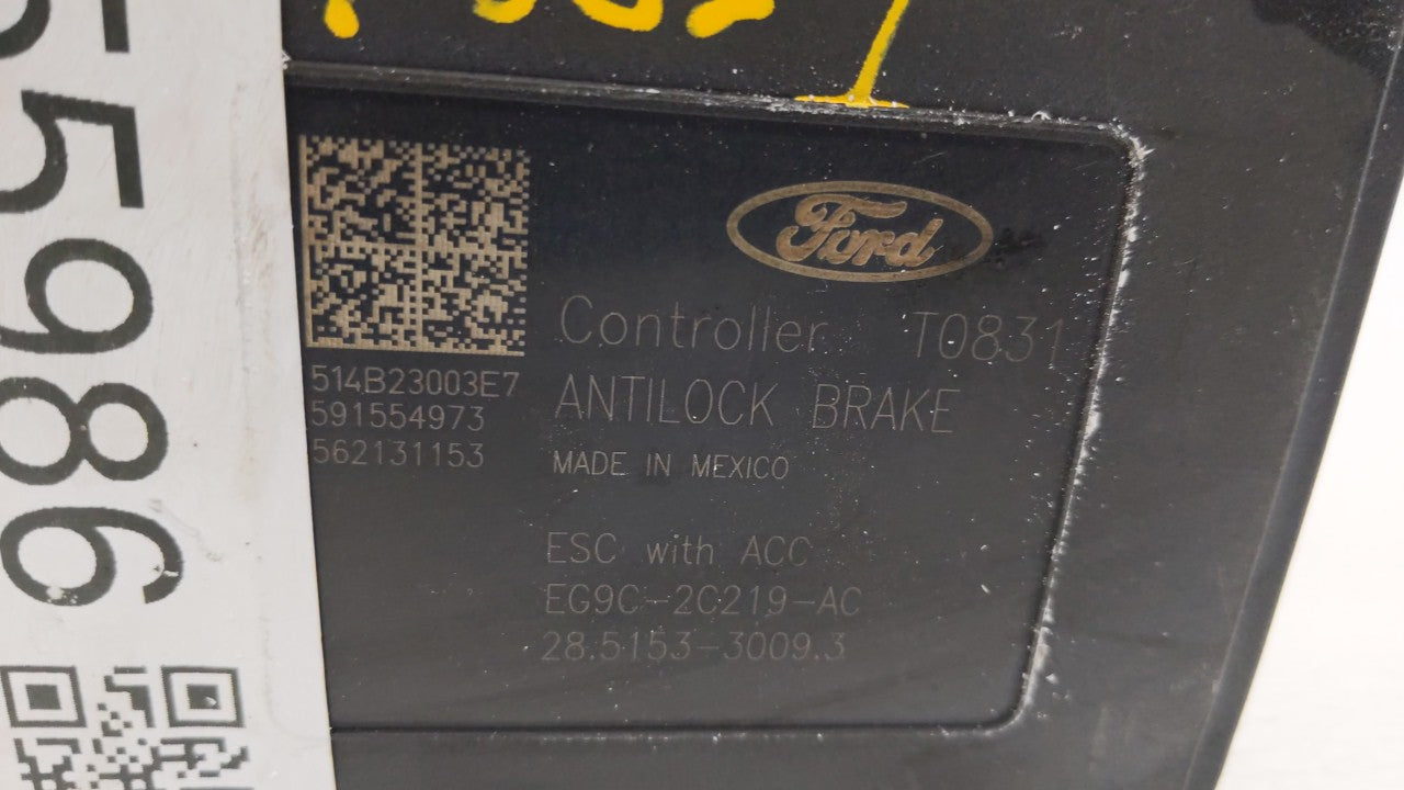 2014-2016 Ford Fusion ABS Pump Control Module Replacement P/N:EG9C-2C405-AF EG9C-2C405-AE, EG9C-2C405-DF Fits Fits 2014 2015