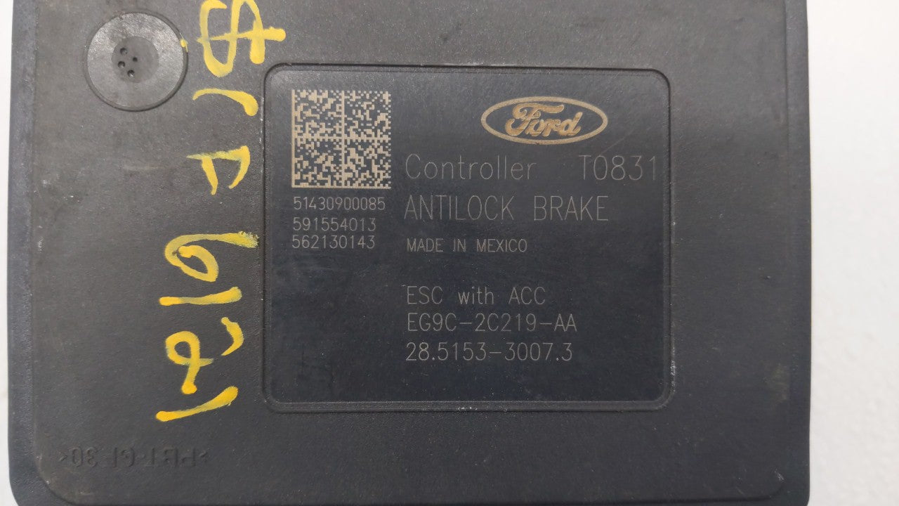 2014-2016 Ford Fusion ABS Pump Control Module Replacement P/N:EG9C-2C405-AF EG9C-2C405-AE, EG9C-2C405-DF Fits Fits 2014 2015