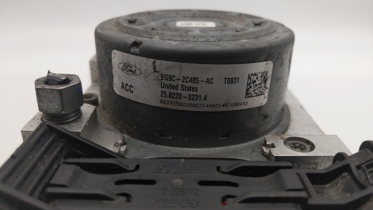 2014-2016 Ford Fusion ABS Pump Control Module Replacement P/N:EG9C-2C405-AF EG9C-2C405-AE, EG9C-2C405-DF Fits Fits 2014 2015