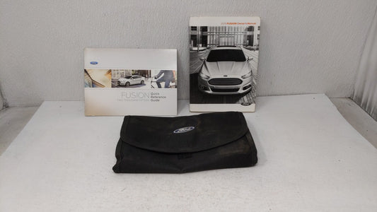 2015 Ford Fusion Owners Manual Book Guide OEM Used Auto Parts