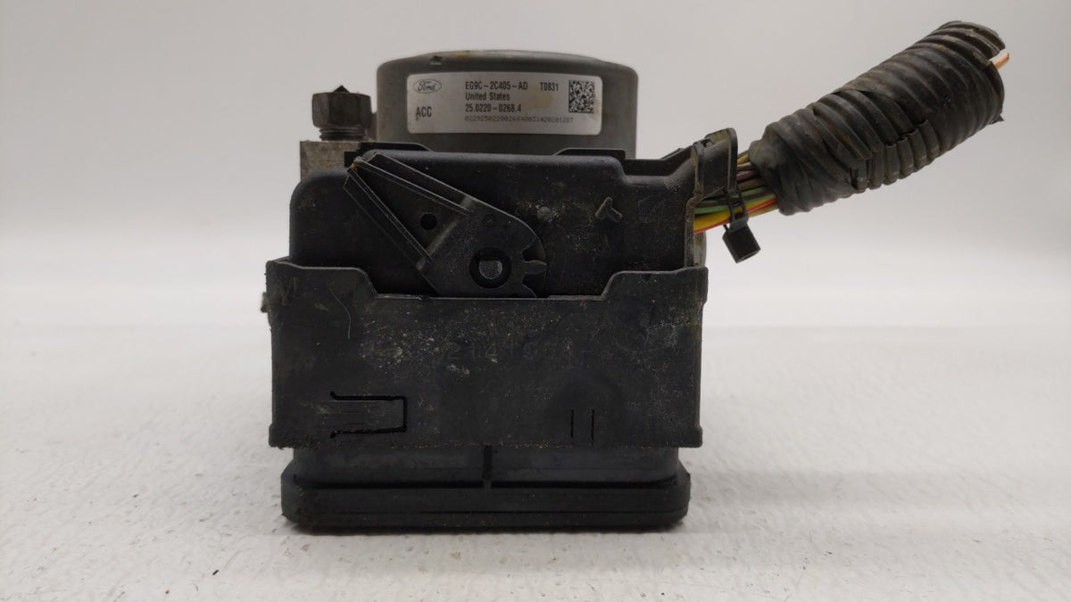 2014-2016 Ford Fusion Anti-Lock Brake ABS Pump Module Actuator OEM P/N:EG9C-2C405-AF EG9C-2C405-AE Fits Fits 2014 2015 2016 