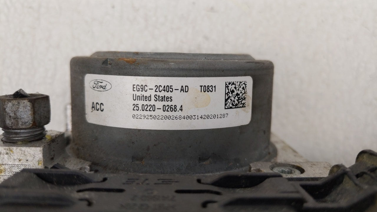 2014-2016 Ford Fusion ABS Pump Control Module Replacement P/N:EG9C-2C405-AF EG9C-2C405-AE, EG9C-2C405-DF Fits Fits 2014 2015