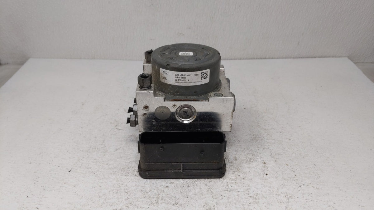 2014-2016 Ford Fusion Anti-Lock Brake ABS Pump Module Actuator OEM P/N:EG9C-2C405-AF EG9C-2C405-AE Fits Fits 2014 2015 2016 