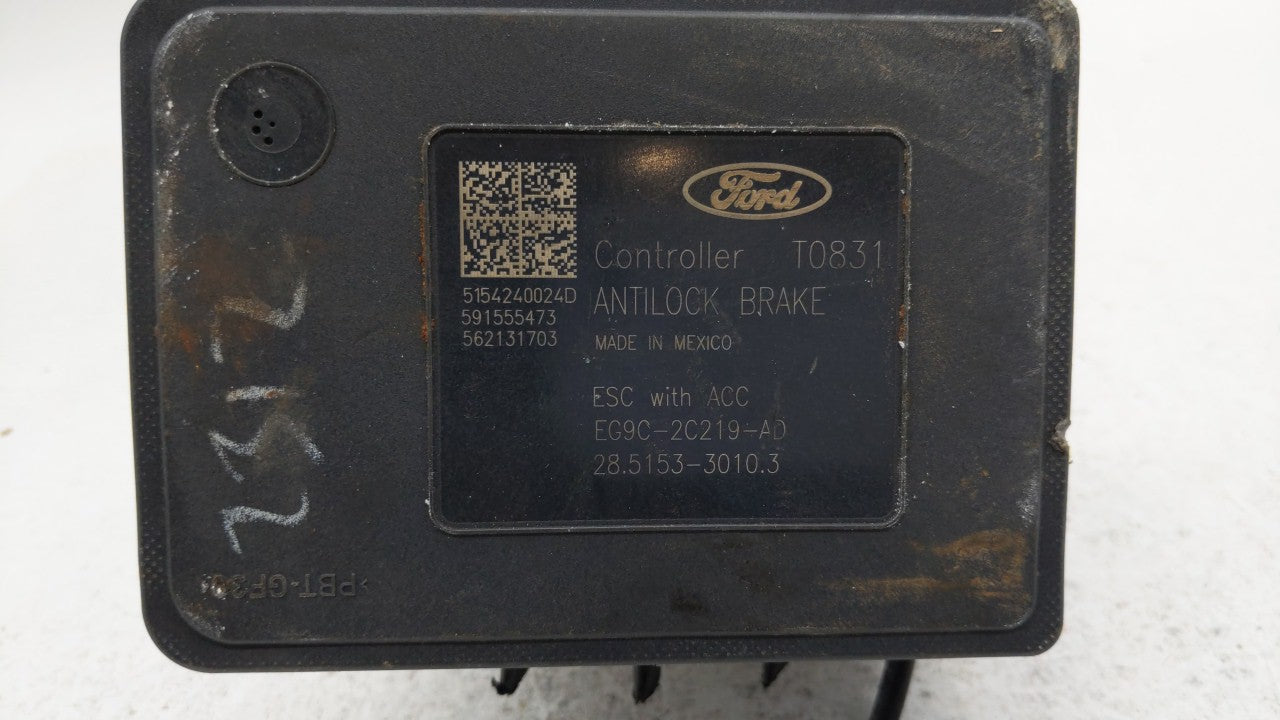 2014-2016 Ford Fusion ABS Pump Control Module Replacement P/N:EG9C-2C405-AF EG9C-2C405-AE, EG9C-2C405-DF Fits Fits 2014 2015