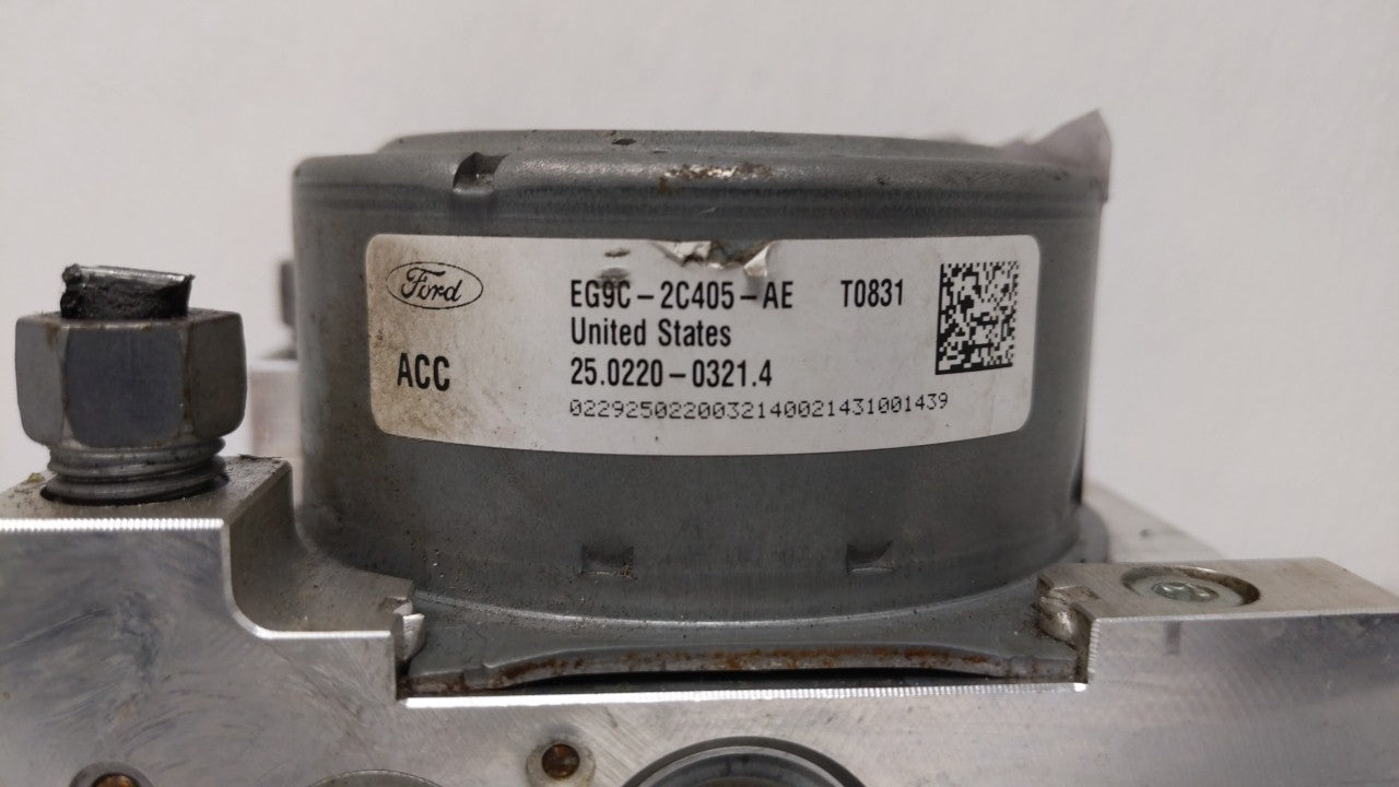 2014-2016 Ford Fusion ABS Pump Control Module Replacement P/N:EG9C-2C405-AF EG9C-2C405-AE, EG9C-2C405-DF Fits Fits 2014 2015