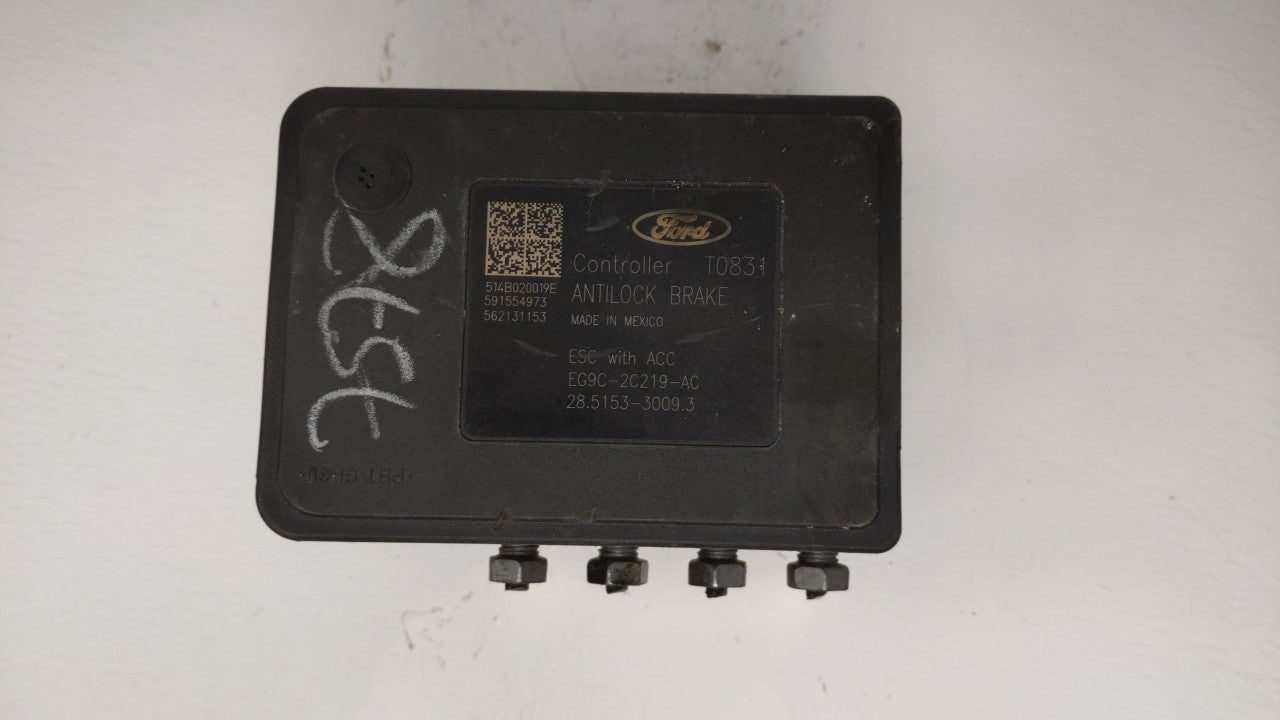 2014-2016 Ford Fusion ABS Pump Control Module Replacement P/N:EG9C-2C405-AF EG9C-2C405-AE, EG9C-2C405-DF Fits Fits 2014 2015
