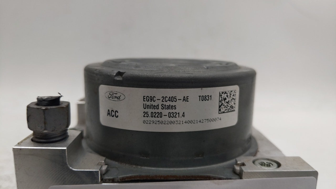 2014-2016 Ford Fusion ABS Pump Control Module Replacement P/N:EG9C-2C405-AF EG9C-2C405-AE, EG9C-2C405-DF Fits Fits 2014 2015