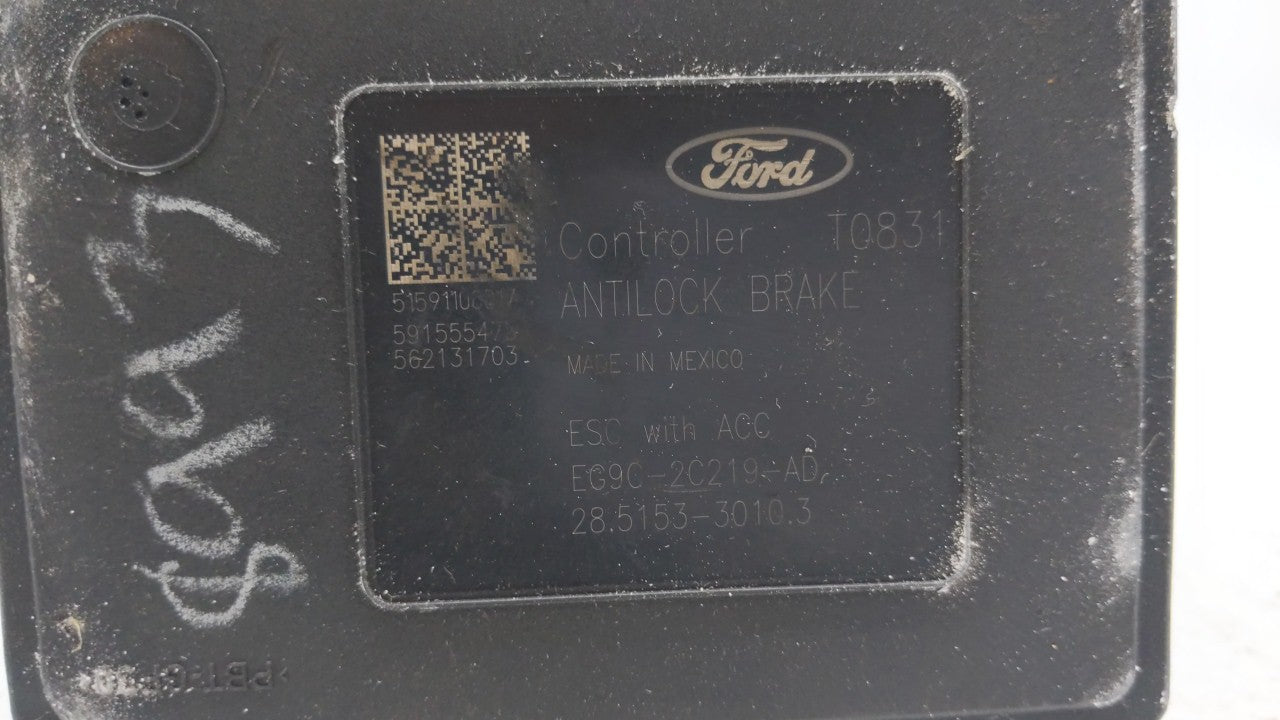 2014-2016 Ford Fusion ABS Pump Control Module Replacement P/N:EG9C-2C405-AF EG9C-2C405-AE, EG9C-2C405-DF Fits Fits 2014 2015