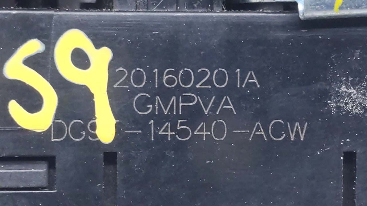 2013-2019 Ford Fusion Master Power Window Switch Replacement Driver Side Left P/N:DG1T-14540-ACW DG1T-14540-ABW Fits OEM Use