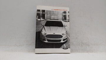 2015 Ford Fusion Owners Manual Book Guide OEM Used Auto Parts - Oemusedautoparts1.com