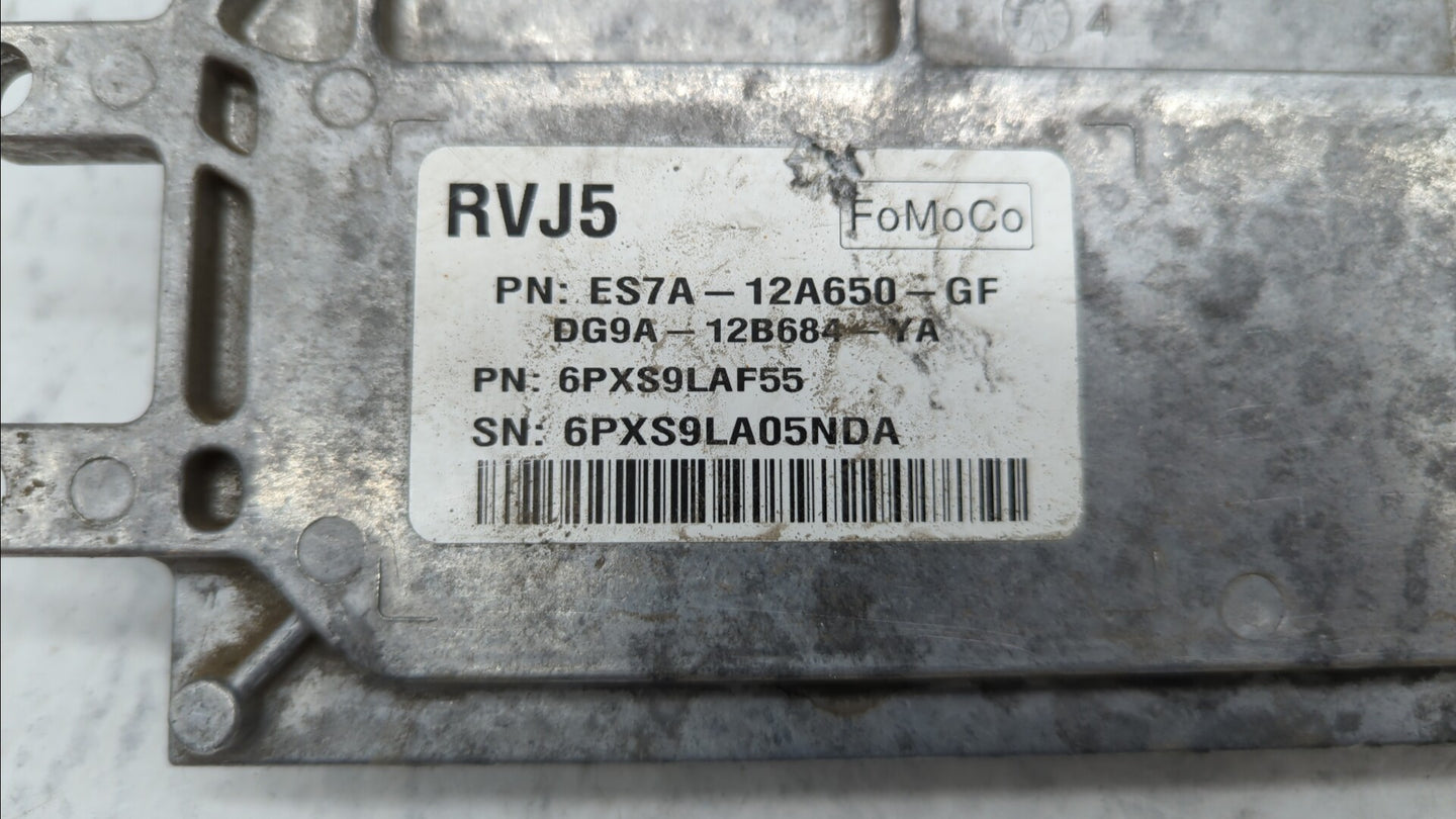 2014-2016 Ford Fusion PCM Engine Control Computer ECU ECM PCU OEM P/N:ES7A-12A650-GG GS7A-12A650-XB Fits Fits 2014 2015 2016