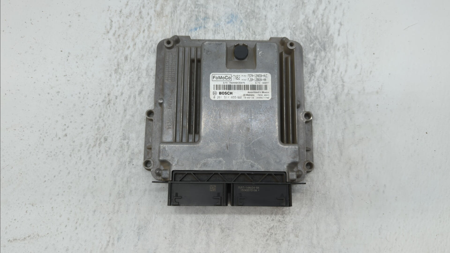 2015 Ford Fusion PCM Engine Control Computer ECU ECM PCU OEM P/N:FS7A-12A650-AUC FS7A-12A650-AYC, FS7A-12A50-AVC Fits OEM Us
