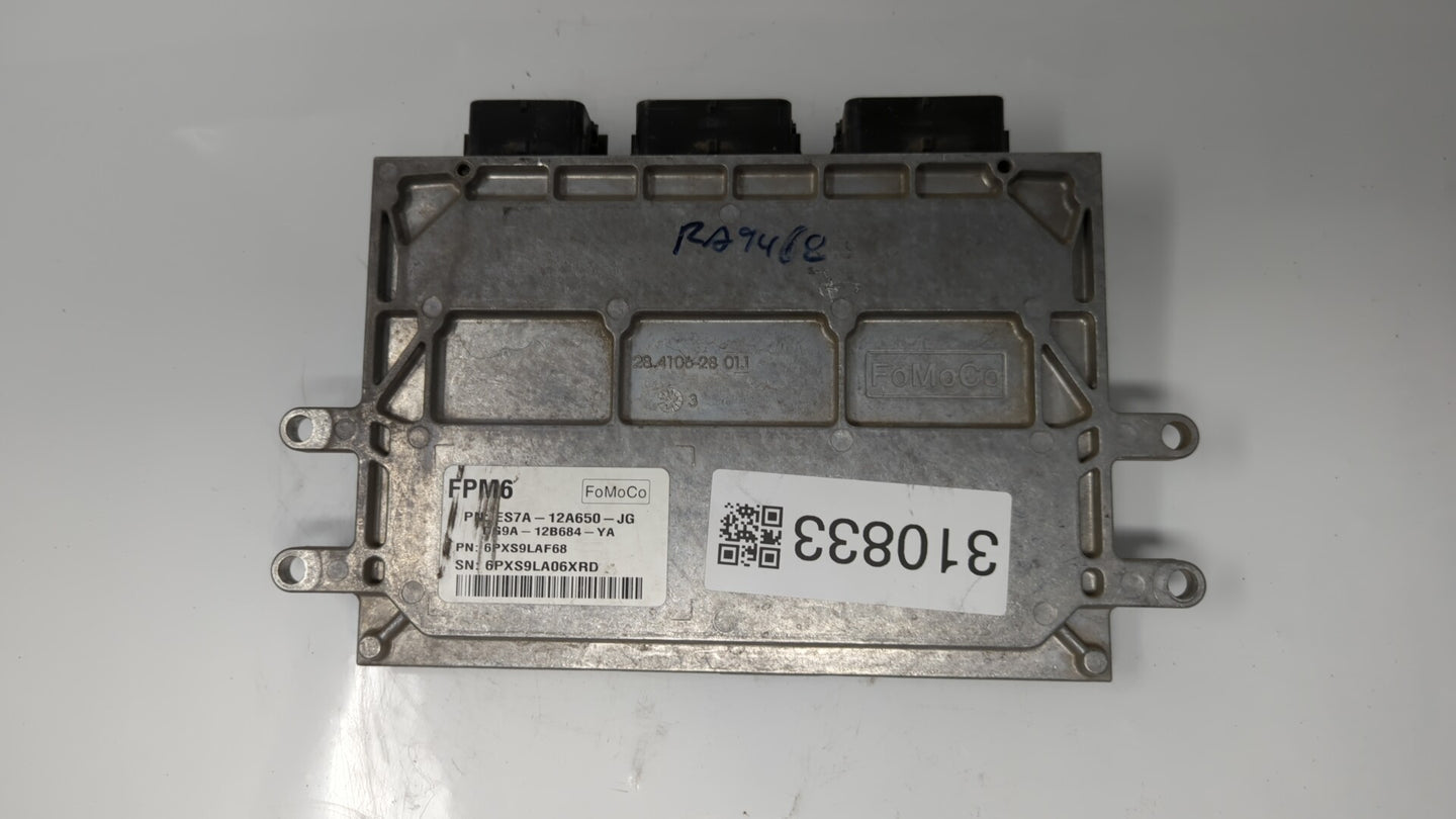 2014-2016 Ford Fusion PCM Engine Control Computer ECU ECM PCU OEM P/N:GS7A-12A650-UA ES7A-12A650-GG Fits Fits 2014 2015 2016