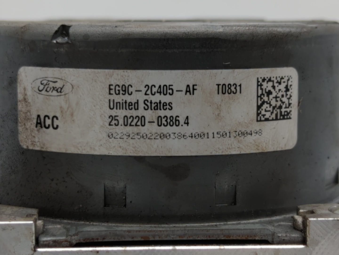 2014-2016 Ford Fusion ABS Pump Control Module Replacement P/N:DG9C-2C219-DF DG9C-2C405-DF, EG9C-2C405-AG Fits Fits 2014 2015