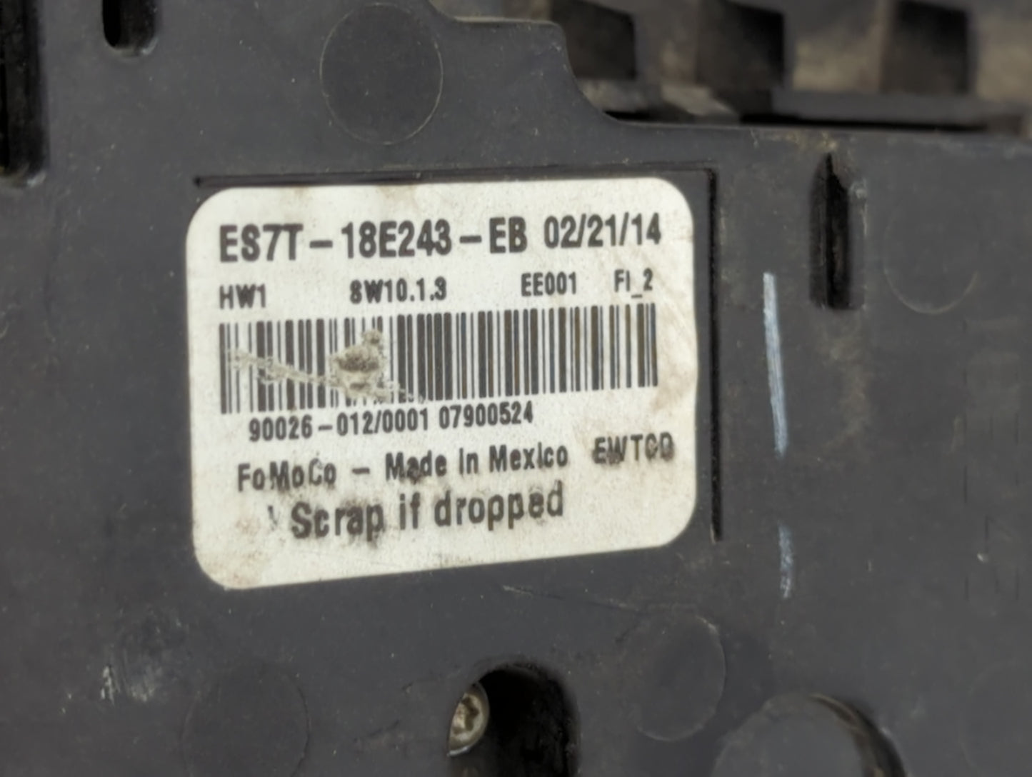 2014-2015 Ford Fusion Radio Control Panel 352124 - Oemusedautoparts1.com