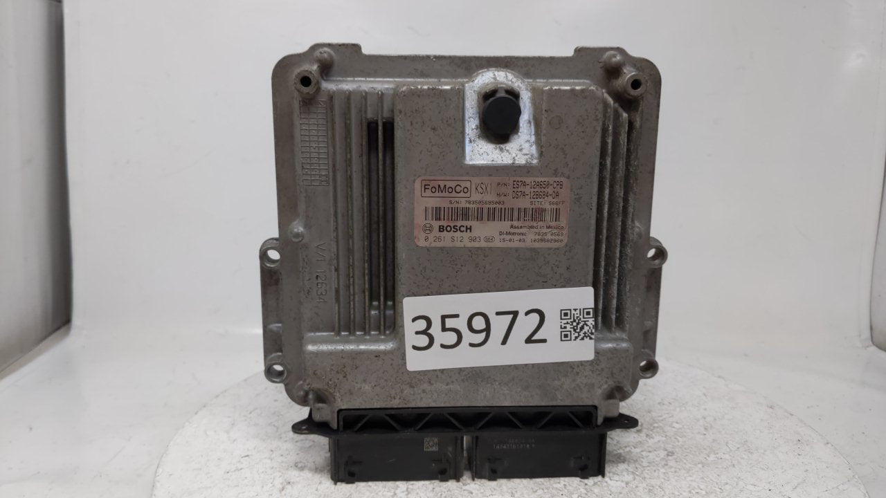 2015 Ford Fusion PCM Engine Control Computer ECU ECM PCU OEM P/N:ES7A-12A650-YA Fits OEM Used Auto Parts - Oemusedautoparts1