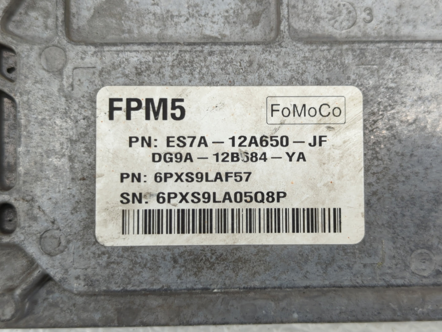 2014-2016 Ford Fusion PCM Engine Control Computer ECU ECM PCU OEM P/N:ES7A-12A650-GE ES7A-12A650-GD Fits Fits 2014 2015 2016