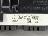 2015 Ford Fusion Instrument Cluster Speedometer Gauges P/N:FS7T-10849-JC FS7T-10849-JE, FS7T-10849-JF Fits OEM Used Auto Par